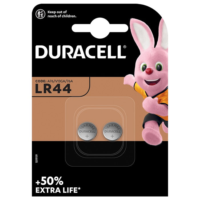 DURACELL LR44 Lithium Coin Battery