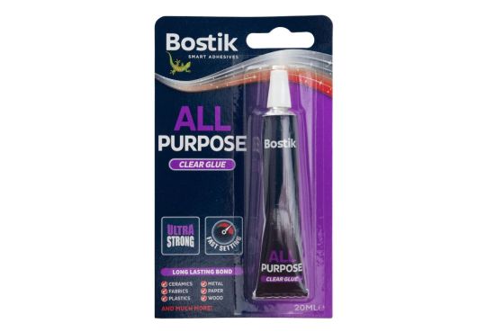 Bostik All Purpose Clear Glue 20ml
