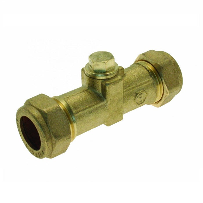 Embrass Peerless 22mm Double Check Valve DZR