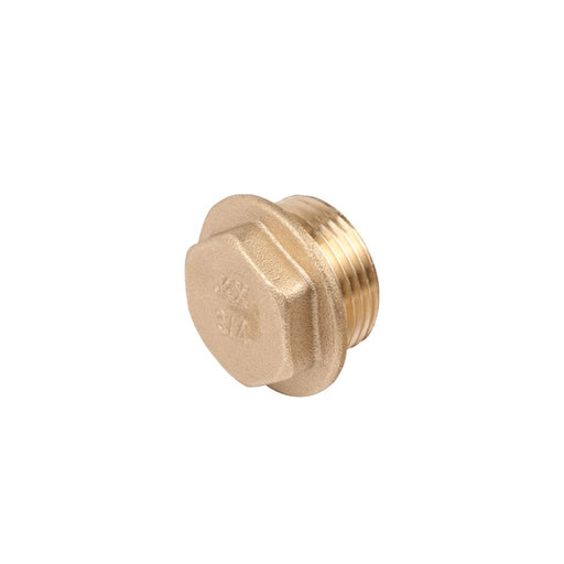 Brass Flanged Plug 1/2"