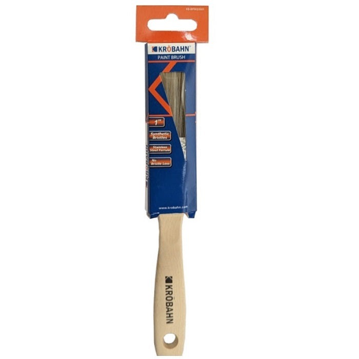 Krobahn Synthetic Paint Brush - 1"