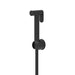 Scudo Douche Handset, Flexi and Holder Black