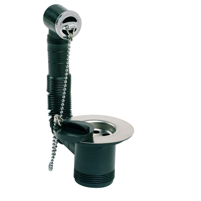 Embrass Peerless Vanity Basin Combination Waste poly plug CP