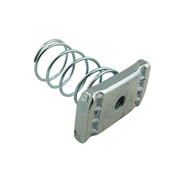 Olympic M8 Plain Channel Nuts BZP Box 100Pcs