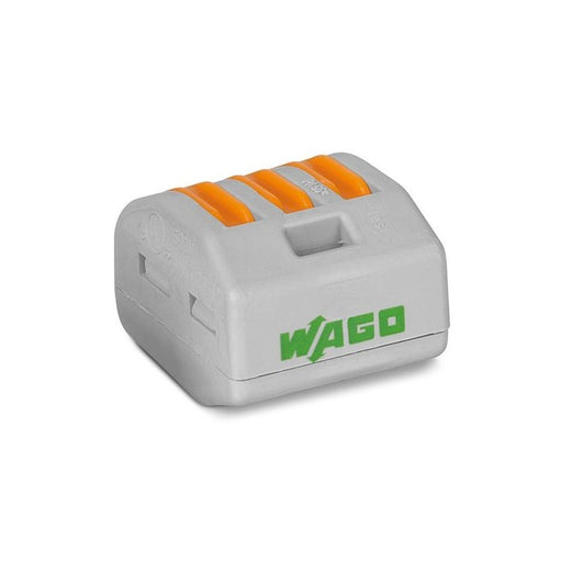 WAGO Compact Connector 2.5mm 3Cond Grey 50Pc