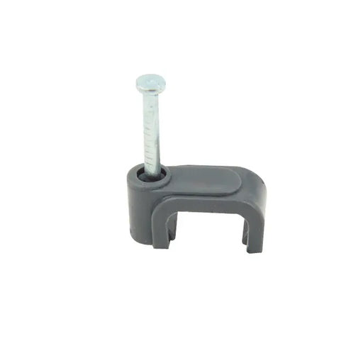 Olympic Cable Clip Flat Grey 1 - 1.5mm 100pcs