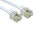 Electrovision White RJ11-RJ11 ADSL Modem Cable 5M