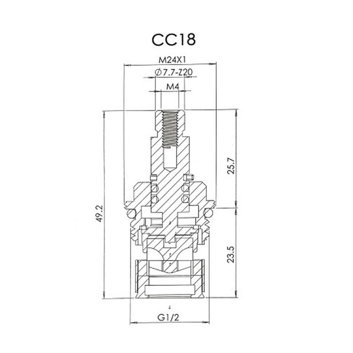 Inventive Creations Tap Cartridge CC18 Pair