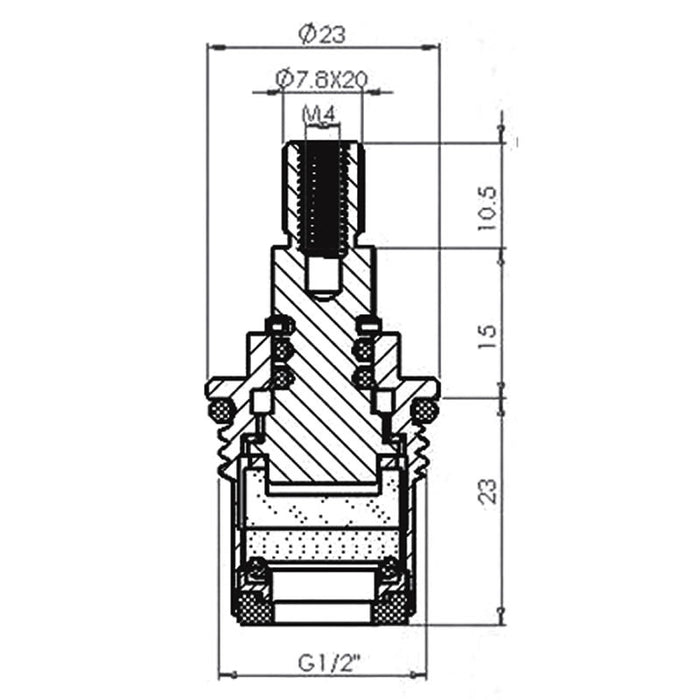 Inventive Creations Tap Cartridge CC4 Pair