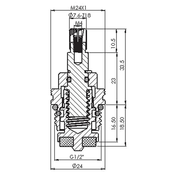 Inventive Creations Tap Cartridge RC6 Pair