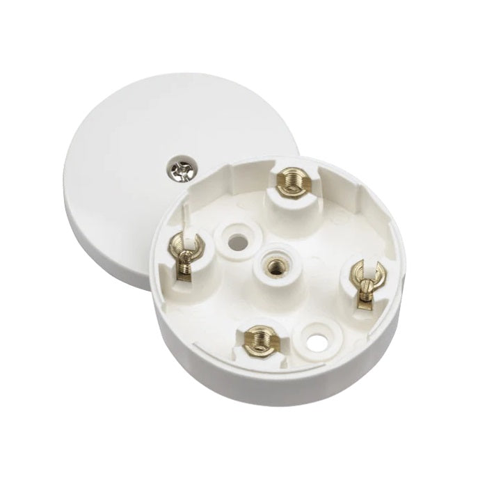 Click Mode 20A Junction Box 4 Terminals - White