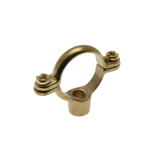 Embrass Peerless 35mm Die-Cast Single Ring Clip – Brass