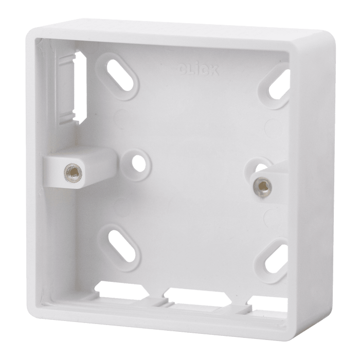 CLICK 1G 29mm PVC PATTRESS BOX CMA230 UK