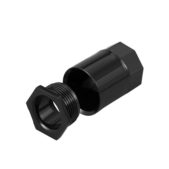 Profix 25mm Conduit Female Adaptors Black 1Pc