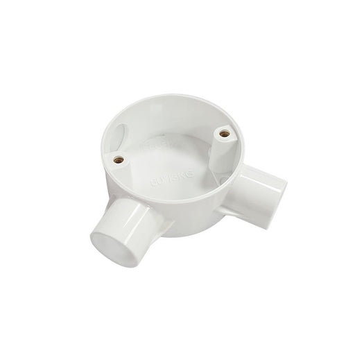 Profix 20mm Conduit Angle Box White 1Pc