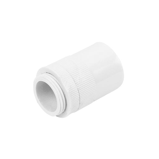 Profix 20mm PVC Conduit Male Adaptors White 10Pcs