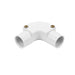 Profix 20mm PVC Conduit Inspection Bend White 1Pc