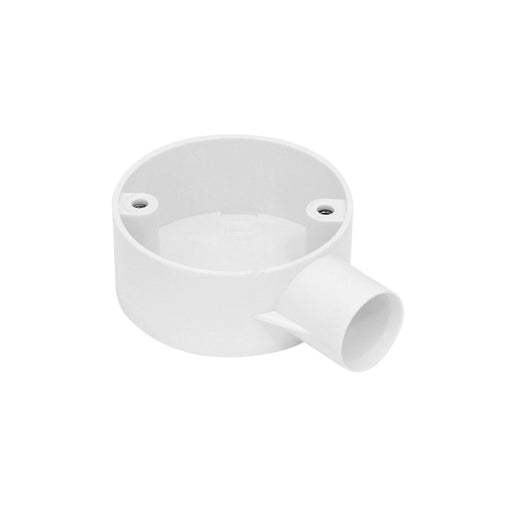 Profix 25mm Conduit Terminal Box White 1 Way 1Pc