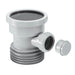 McAlpine Grey Drain Connector with Boss DC1-GR-BO