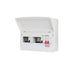 FuseBox 7 Way Dual RCD 80A 30MA Consumer Unit