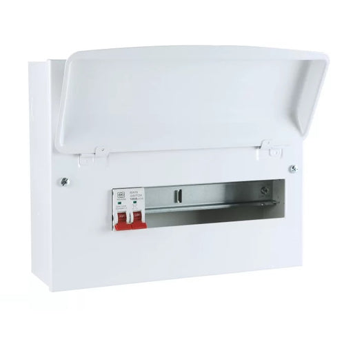 MK Sentry Amendment 3 All Metal 12 Way Consumer Unit With Switch Disconnector Isolator 100A