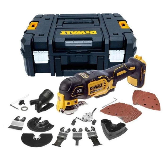 Dewalt DCS355NT 18V XR Brushless Multi Tool - BODY with 35 Accessories & Case