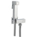 JTP Square Douche Set with Angle Valve and Bracket