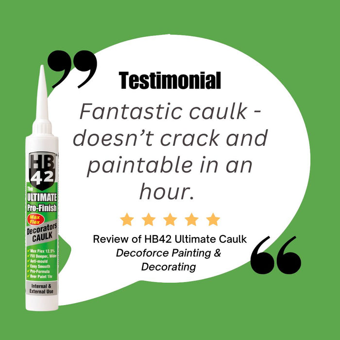 HB42 Premium Decorators Caulk 380ml