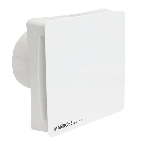 Manrose 4" 100mm Timer Conceal Silent Fan