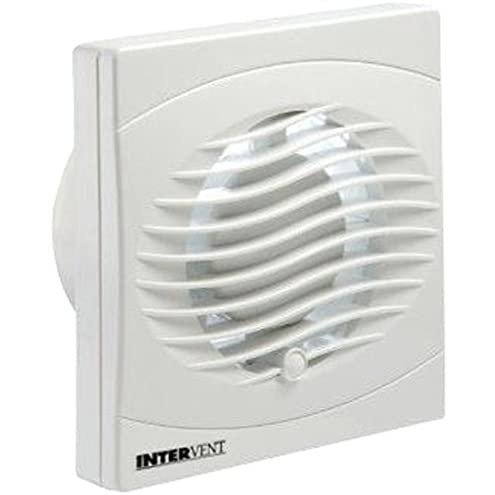 Manrose Intervent BVF100T 100mm 4" Square Extractor Fan Timer