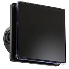 Knightbridge 4" 100mm Led Backlit Extractor Fan Black