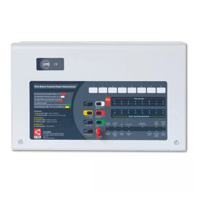 C-TEC CFP AlarmSense 2 Zone Fire Panel CFP702-2