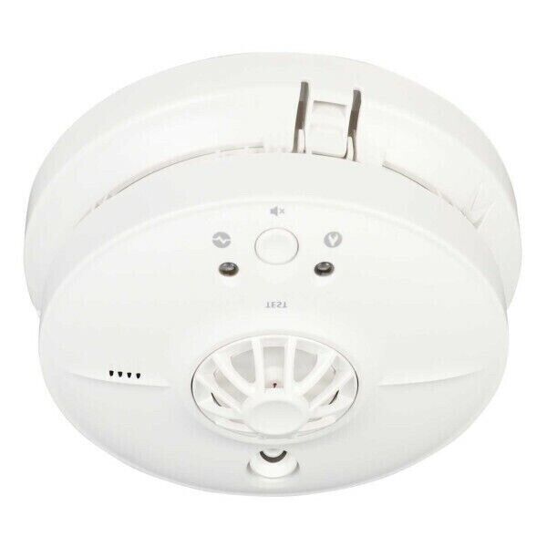 FireAngel HW1-PF-T Heat Alarm Mains Powered with 9V Battery Back-up White Boxed