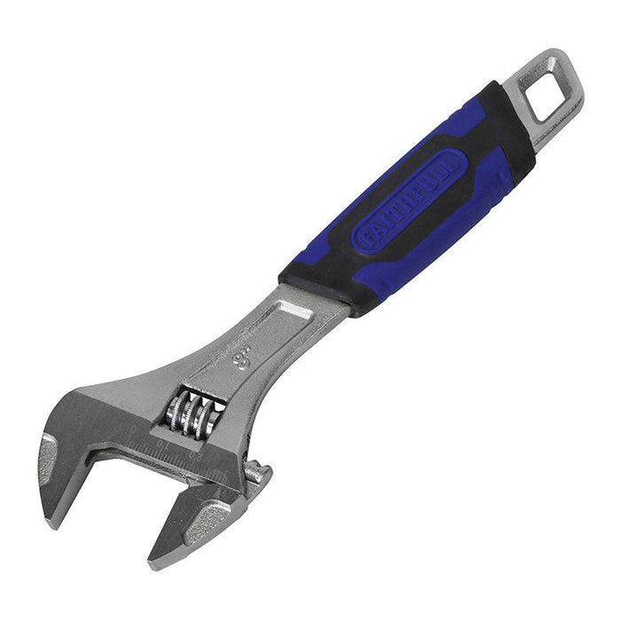 Faithfull Adjustable Spanner Set 3pcs Matt Chrome