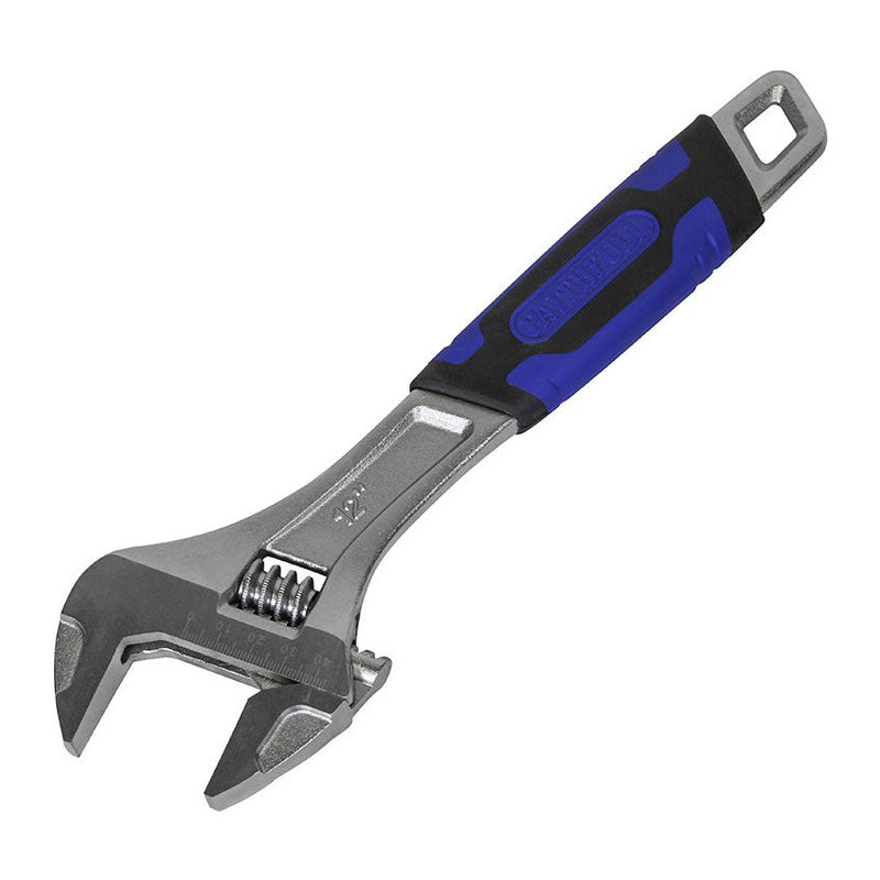 Faithfull Adjustable Spanner Set 3pcs Matt Chrome