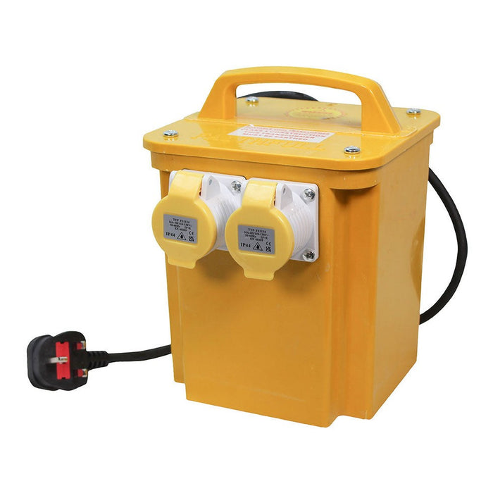 Faithfull 110v 3kVA 110 Volt Electric Site Transformer