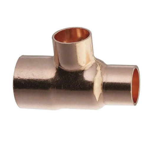 Embrass Peerless Fusion End Feed Reducing Tee End & Branch 28mm x 15mm x 15mm