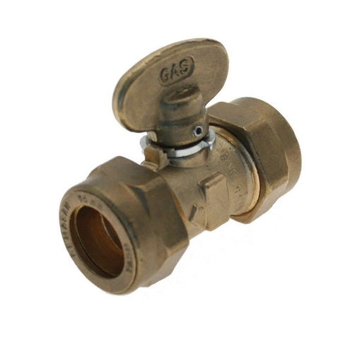 Embrass Peerless 15mm Isogas Gas Cock Compression
