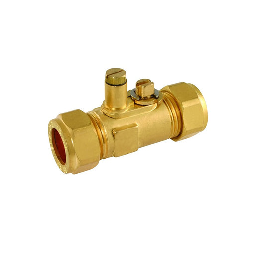 Embrass Peerless 22mm Tesla Gas Isolating Valve c/w Test Nipple