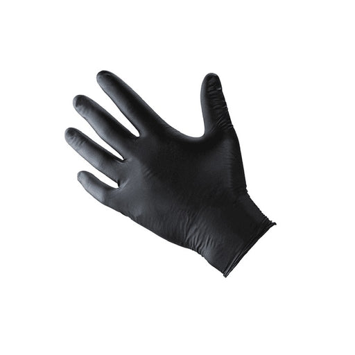 McAlpine Nitrile Gloves Black LARGE