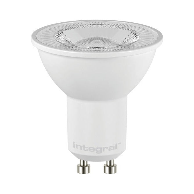 Integral LED GU10 Bulb 600Lm 5.7W 4000K Dimmable 36d Beam