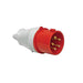 AXIOM Industrial 16A 4 Pole 415v 5Pins Plug - Red