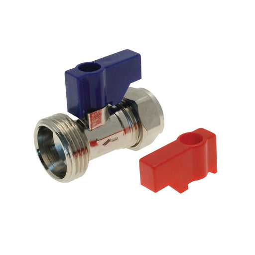 Embrass Peerless 15mm X 3/4" Washing Machine Valve Straight