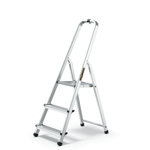 DraBest 3 Steps Aluminium Ladder, 125Kg