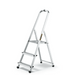 DraBest 3 Steps Aluminium Ladder, 125Kg