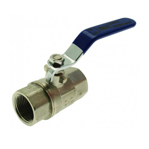 Embrass Peerless Lever Ball Valve Female Blue Handle 1/2"