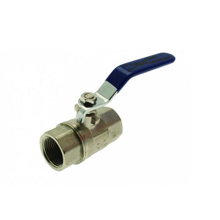 Embrass Peerless Lever Ball Valve Female Blue Handle 3/4"