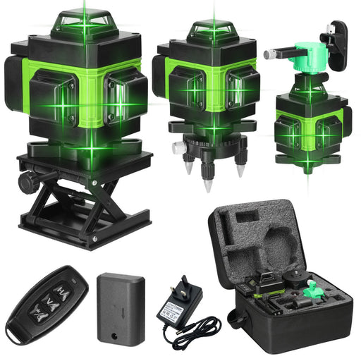 4D 16 Lines Laser Level 360° Green