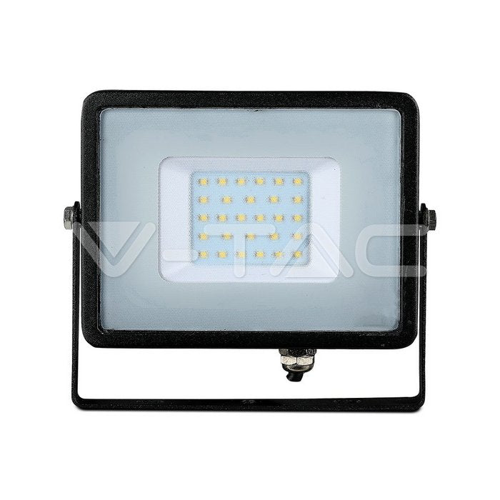 V-TAC VT-30 30W Smd Floodlight With Samsung Chip Color Code: 4000K Black Body