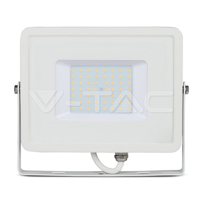 V-TAC VT-50 50W Smd Floodlight With Samsung Chip Colorcode: 4000K White Body